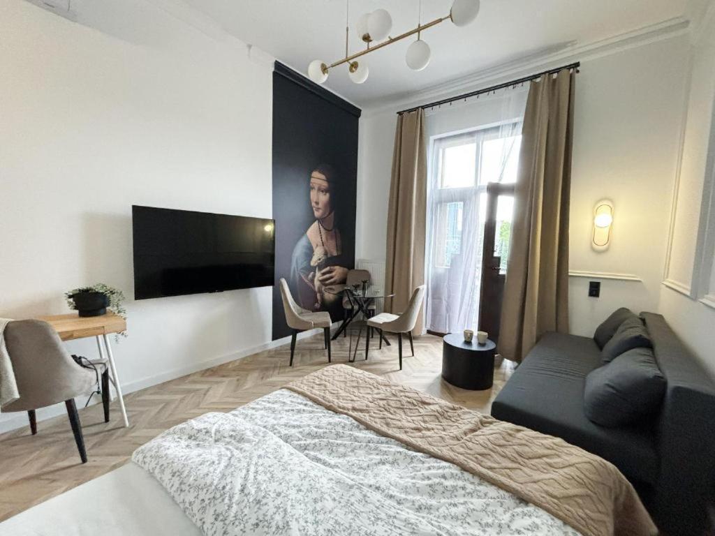 Lion Apartments - Premium Studio With Balcony Kraków Exteriör bild